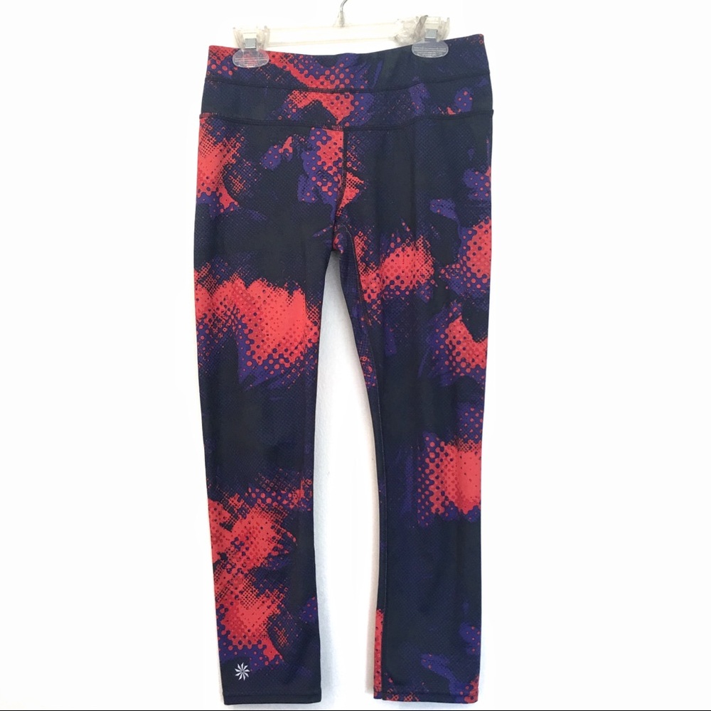 [ATHLETA] Colorful work out leggings pants XS